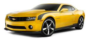 Żółty Chevrolet
